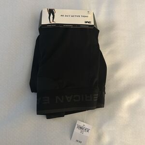American Eagle Tights Mens Medium Black Baselayer
